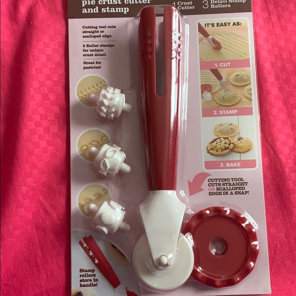 Pie Crust Stamp and Cutter